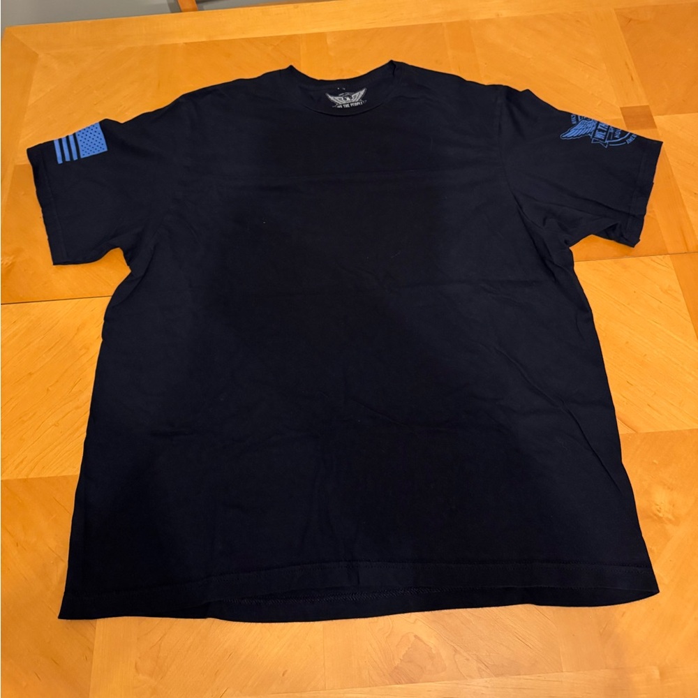 Men's We The People Navy Blue Graphic T-Shirt